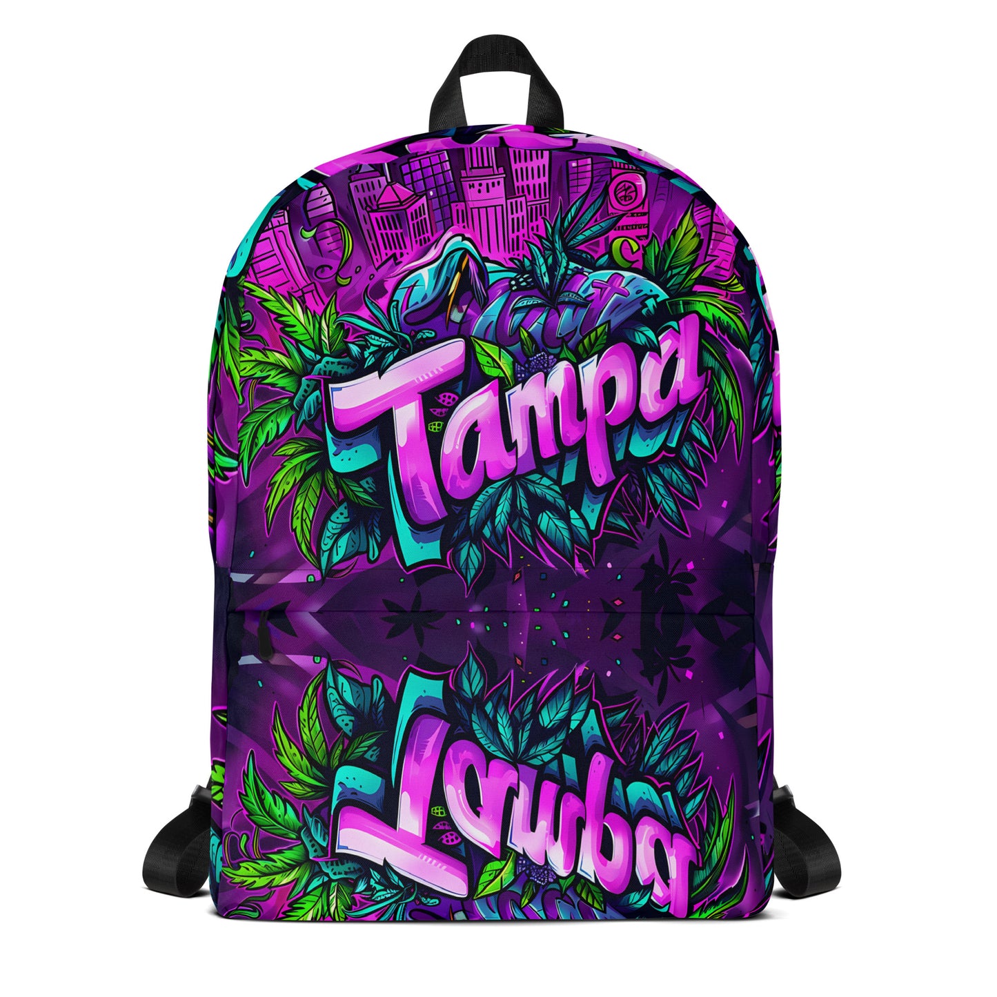 "Tampa Florida" Weed Backpack