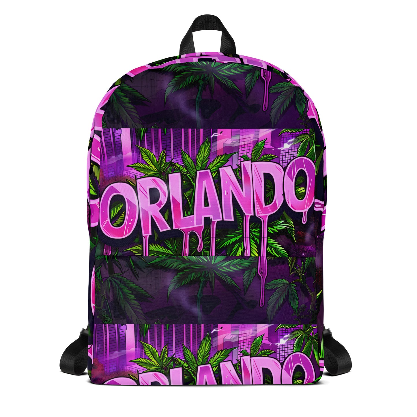 "Orlando Florida" Weed Backpack