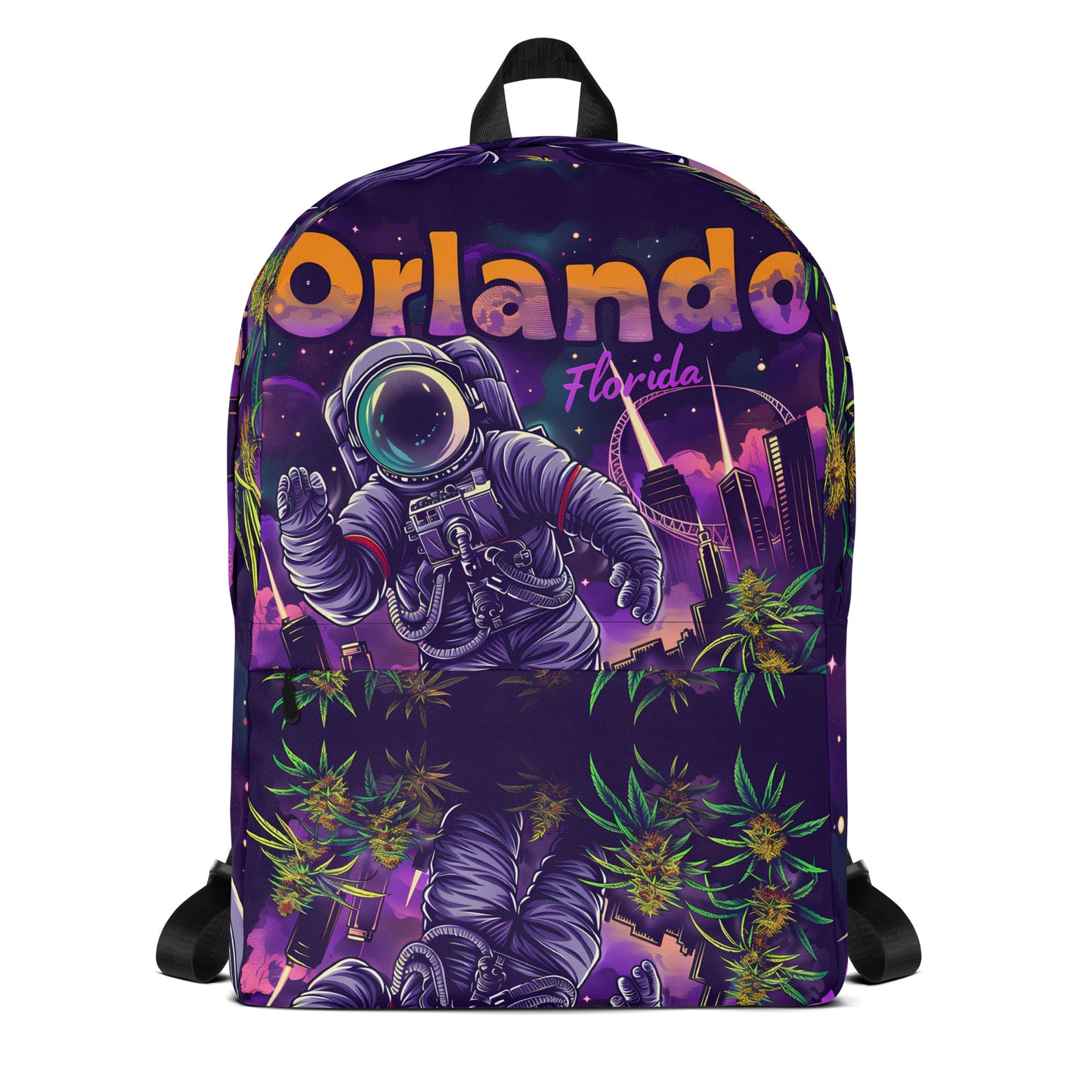 "Orlando Florida" Weed Backpack