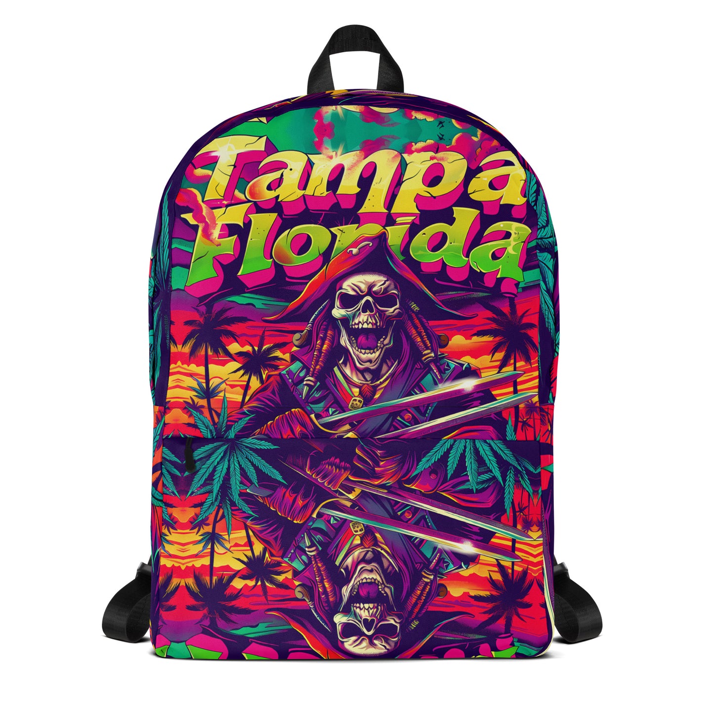 "Tampa Florida Pirate" Weed Backpack
