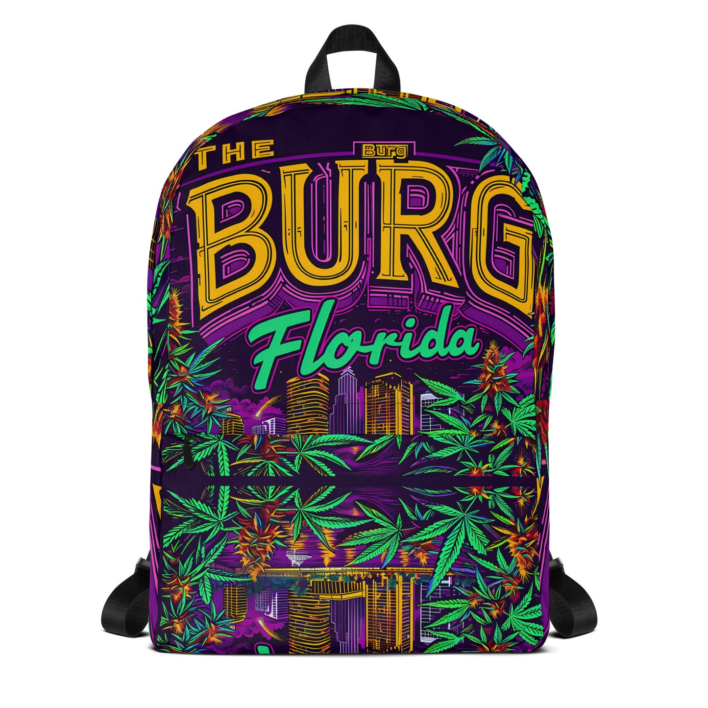 "The Burg Florida" Weed Backpack