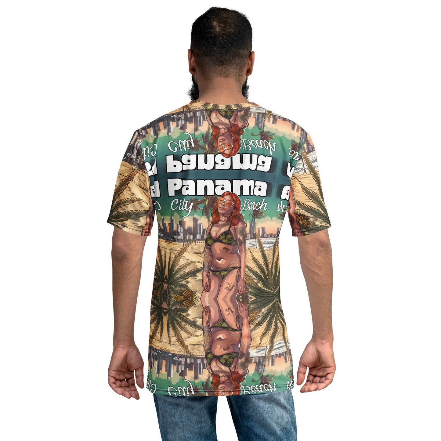 "Panama City Beach Florida" Weed t-shirt