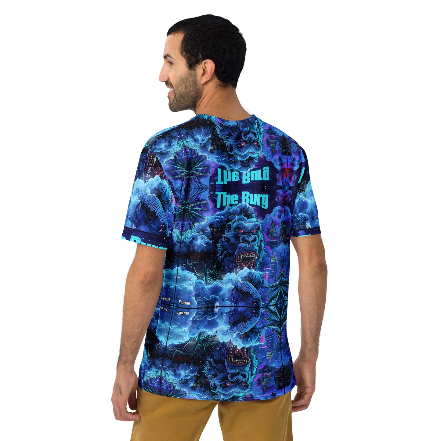 "The Burg FL Yeti Snow Ape" Weed t-shirt