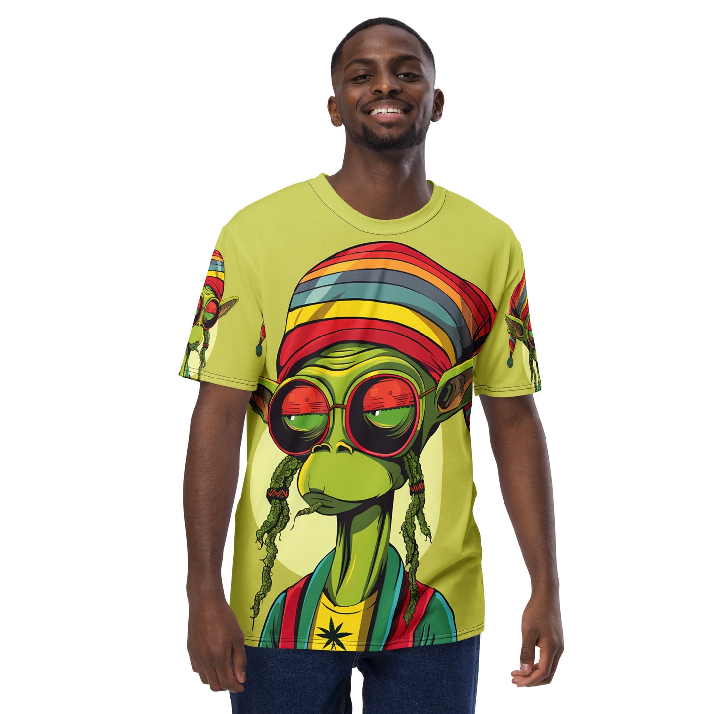 "Chill Alien" Weed t-shirt