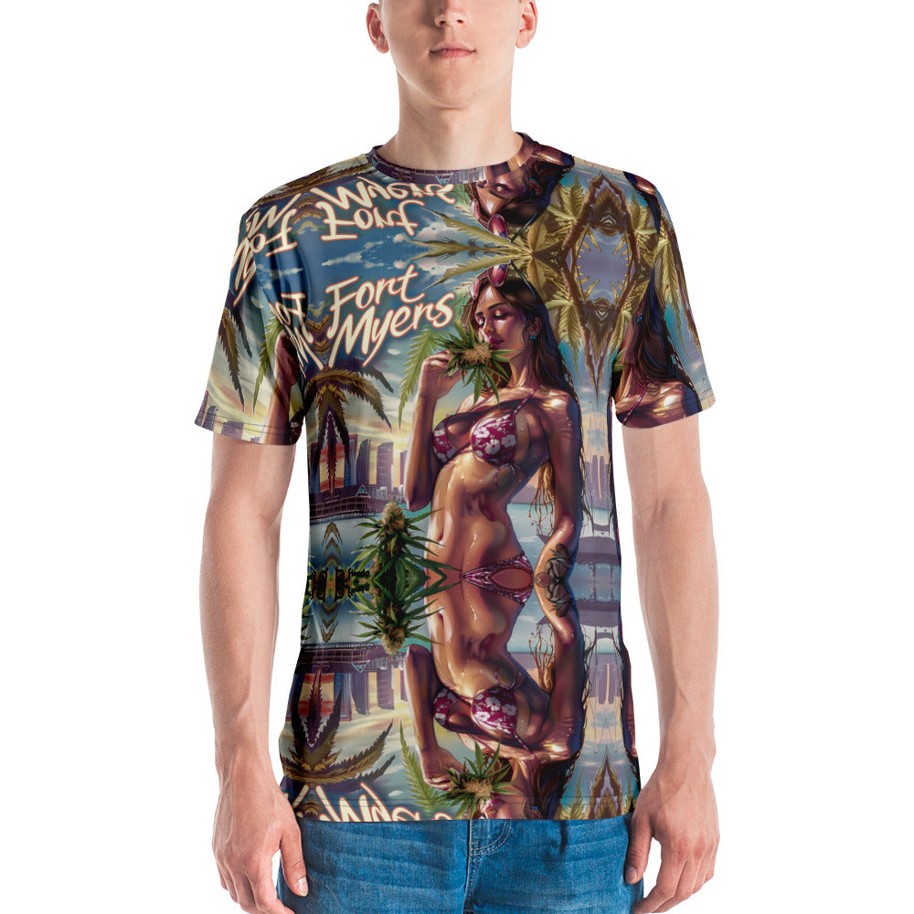 "Fort Myers Florida" Weed t-shirt