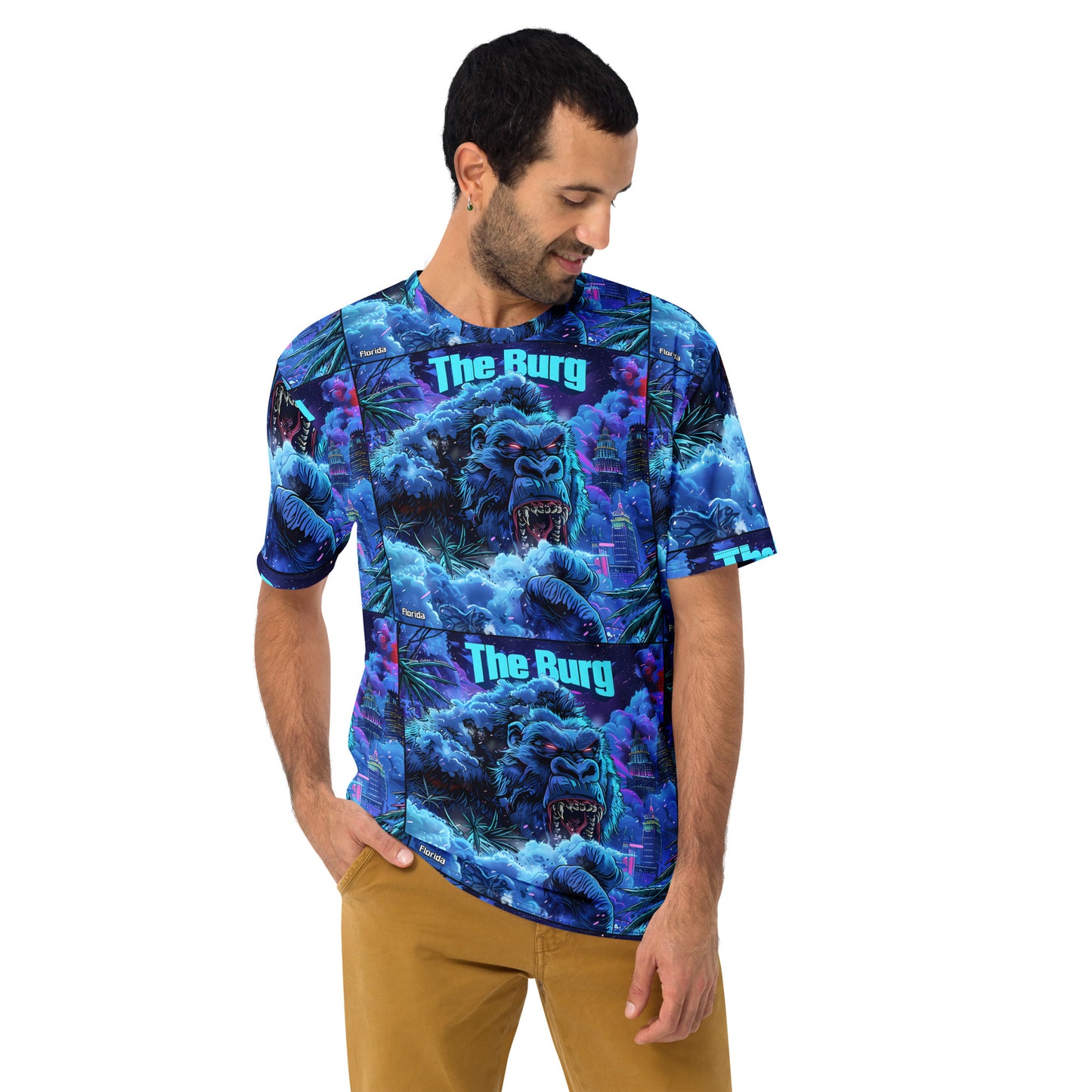 "The Burg FL Yeti Snow Ape" Weed t-shirt