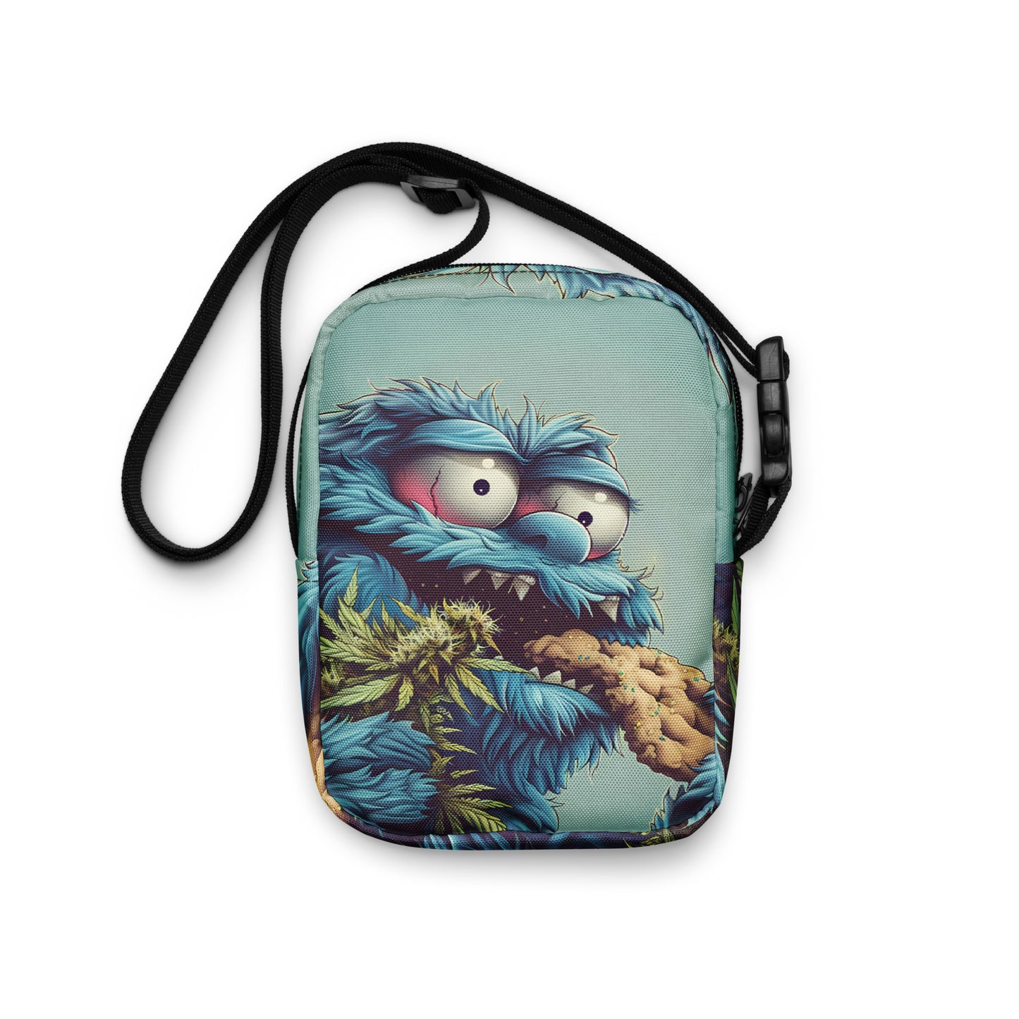 "Cookie Monster" Weed crossbody bag