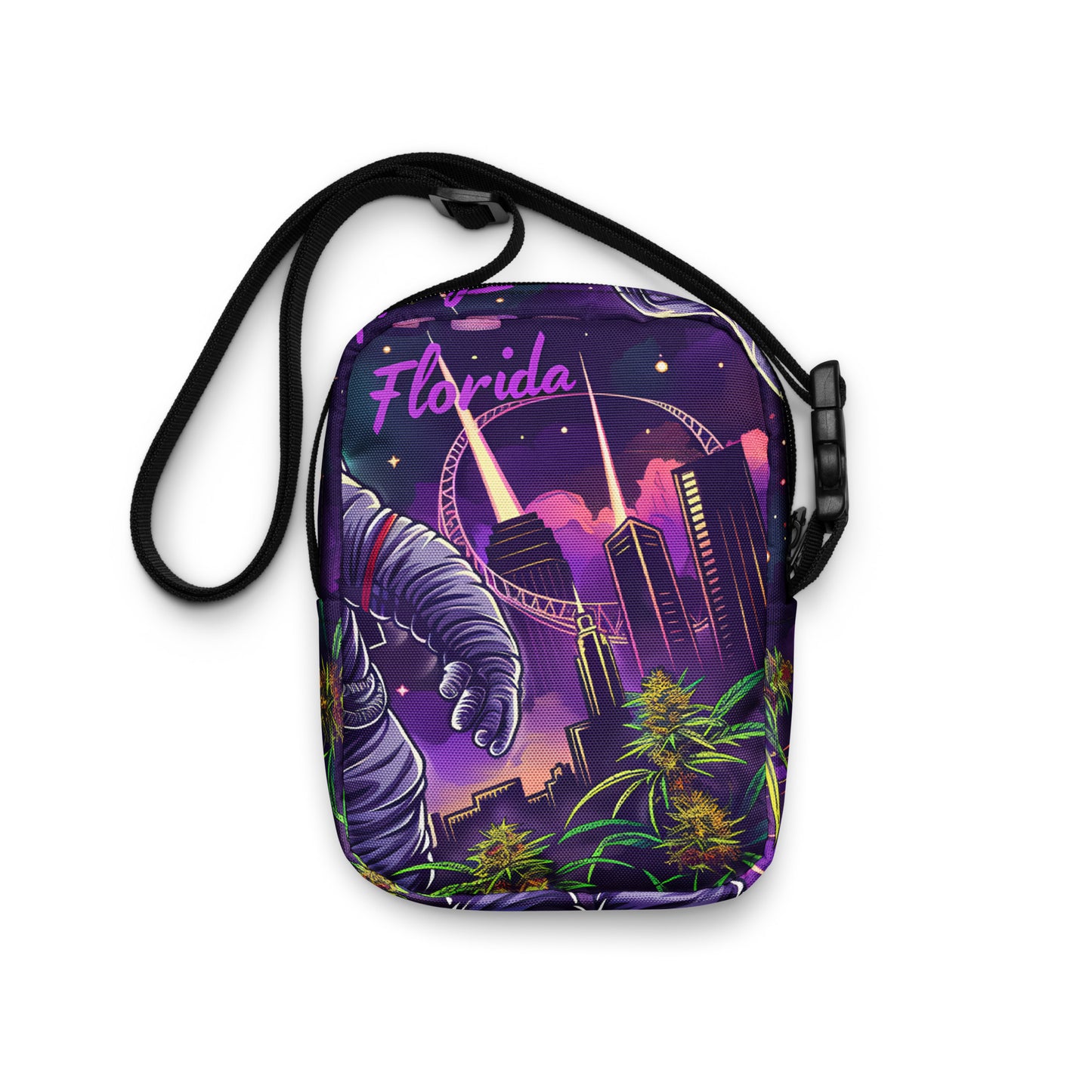 "Orlando Florida Astronaut" Weed crossbody bag