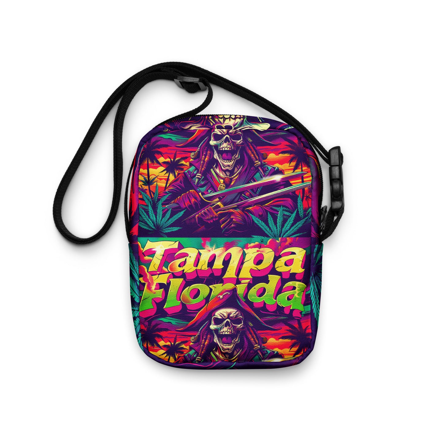 "Tampa Florida Pirate" Weed crossbody bag