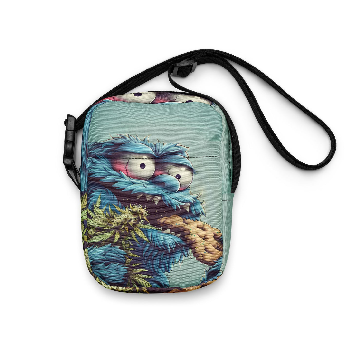 "Cookie Monster" Weed crossbody bag