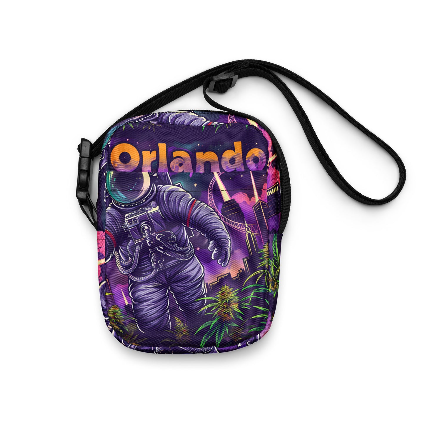 "Orlando Florida Astronaut" Weed crossbody bag
