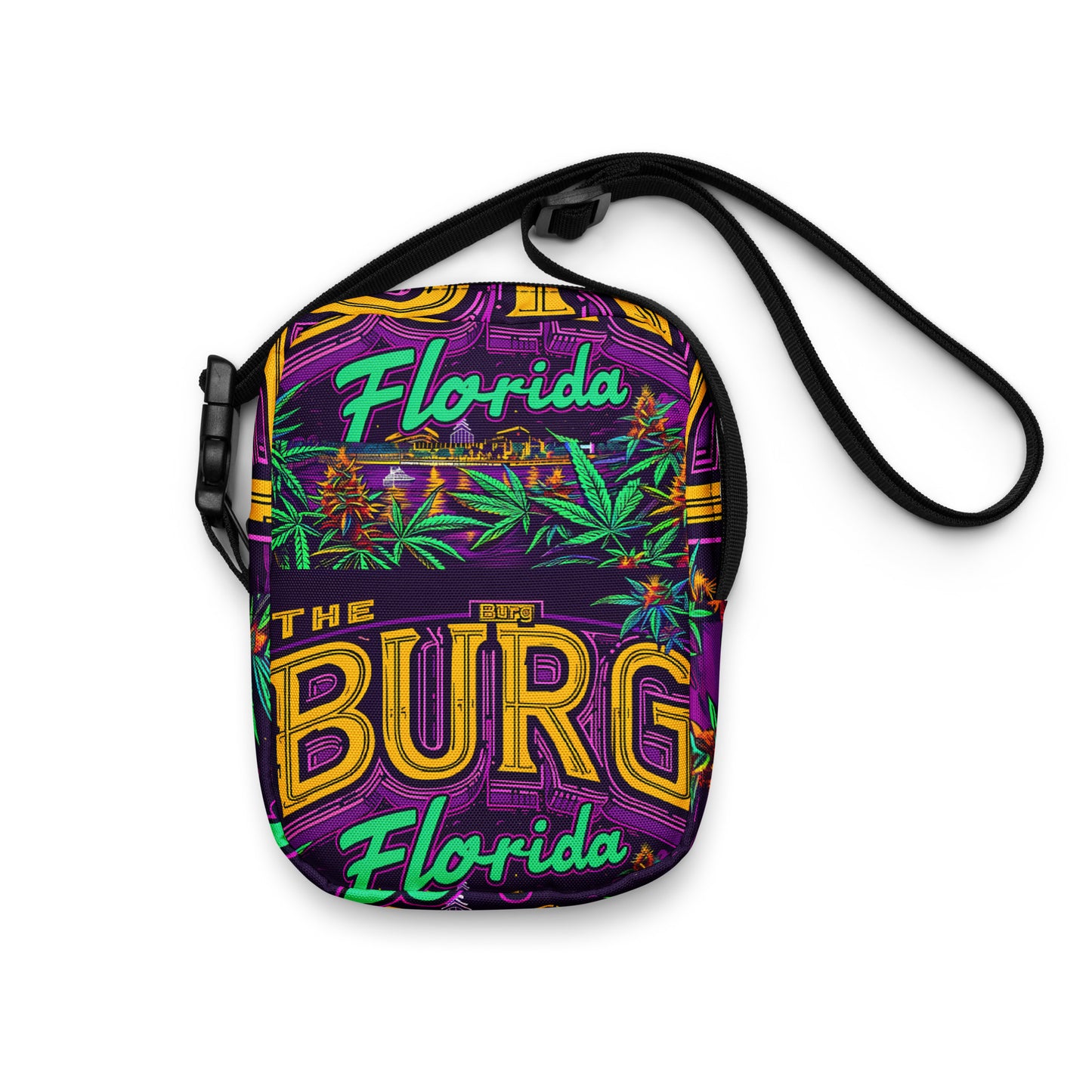 "The Burg Florida" Weed crossbody bag