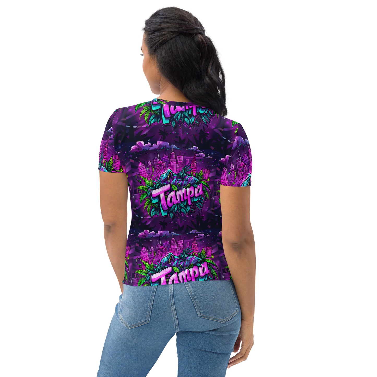"Tampa Florida" Weed T-shirt