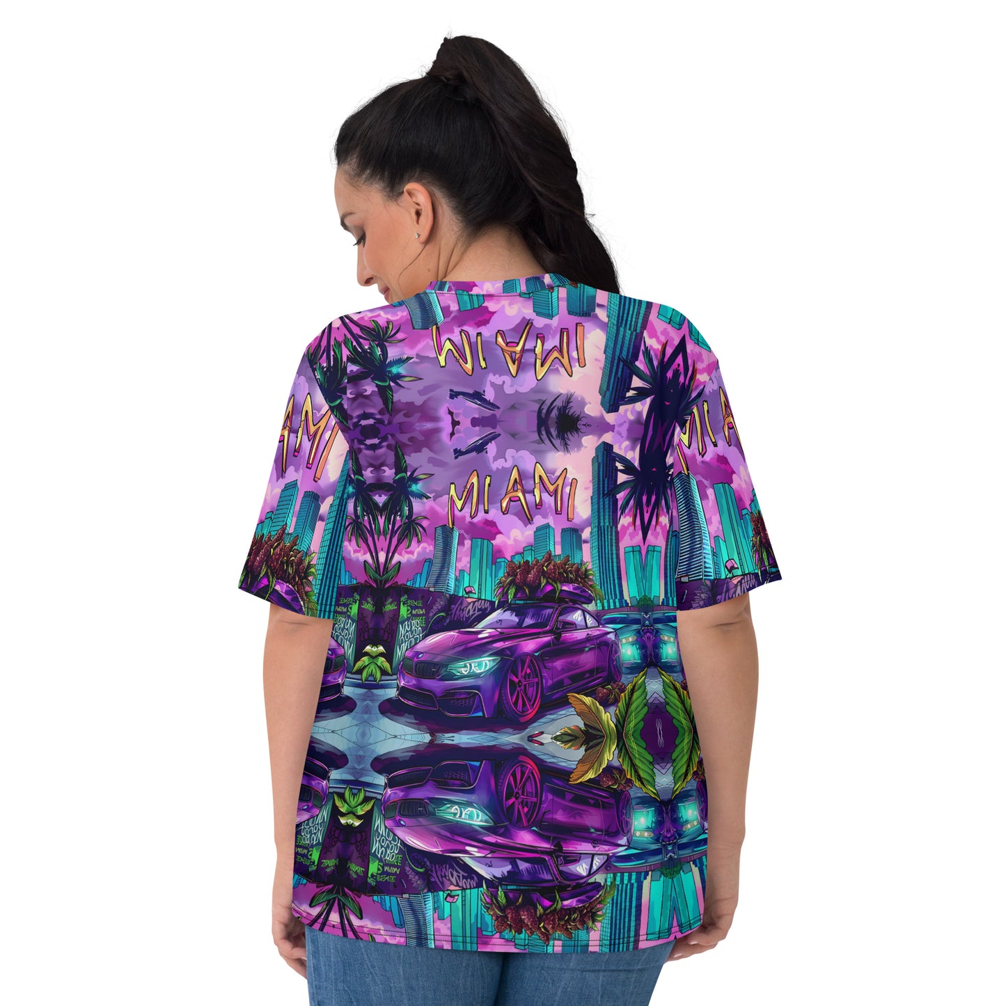 "Miami Florida" Weed T-shirt