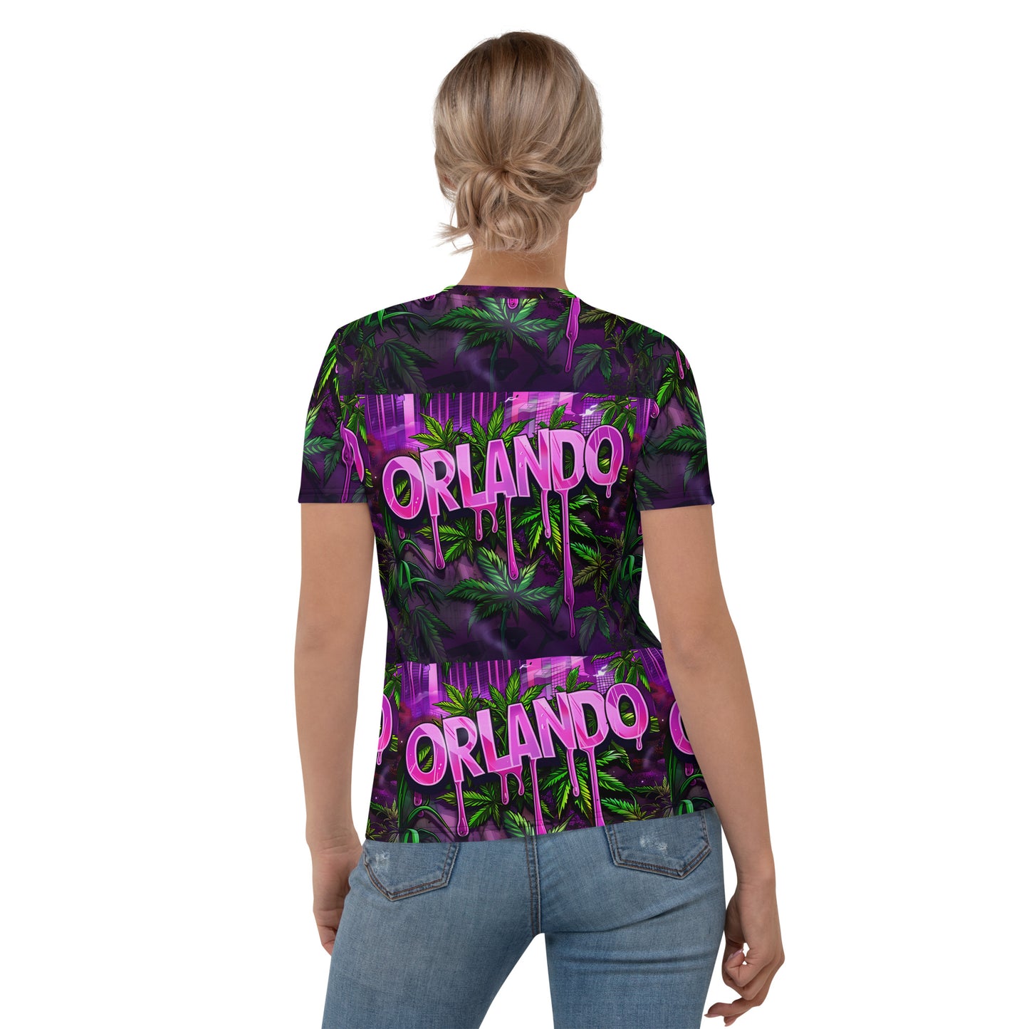 "Orlando Florida" Weed T-shirt