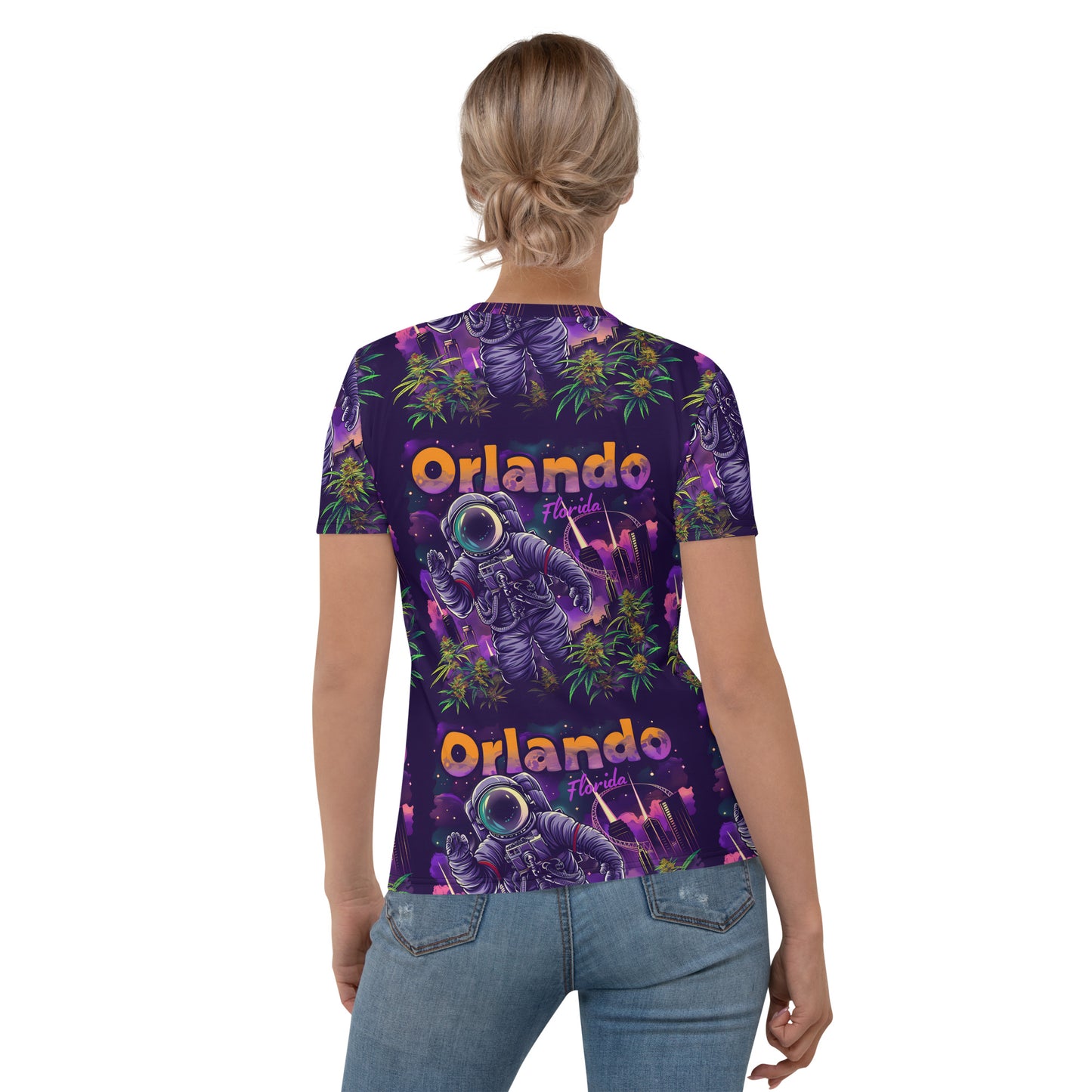 "Orlando Florida" Weed T-shirt