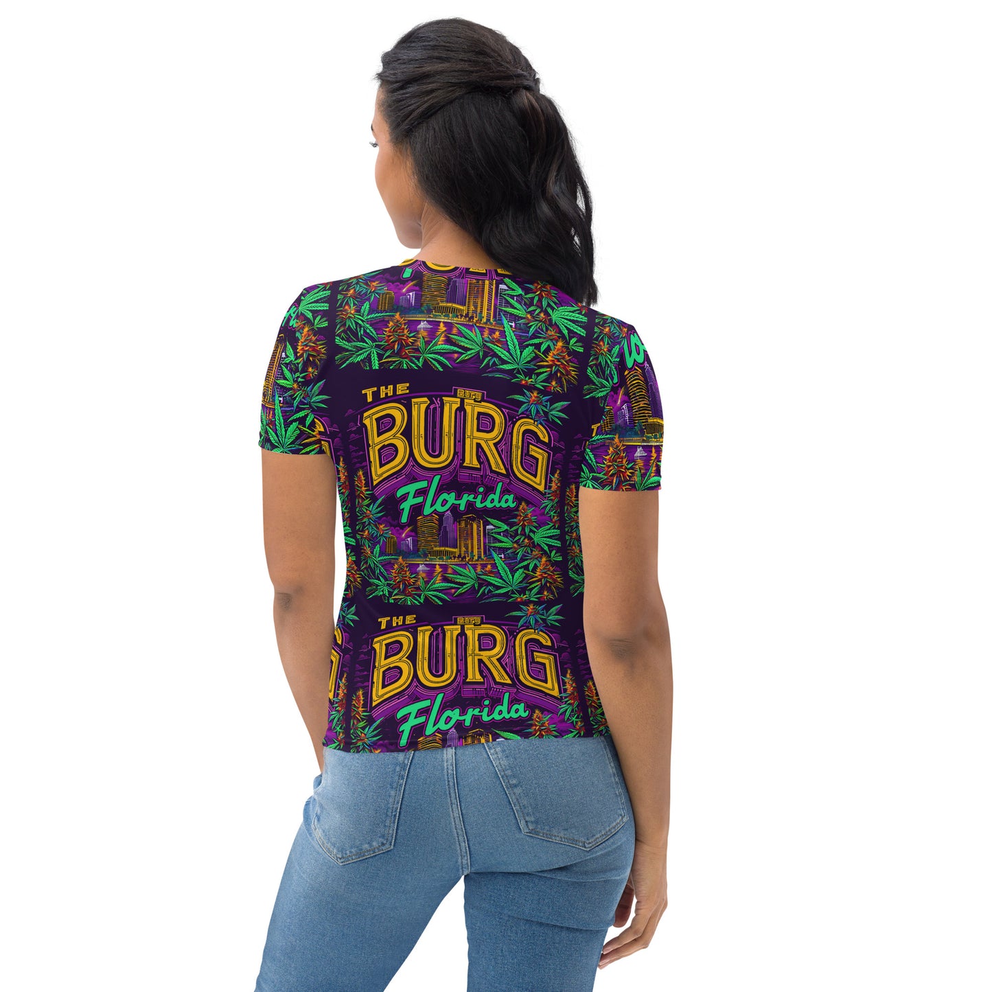 "The Burg Florida" Weed T-shirt