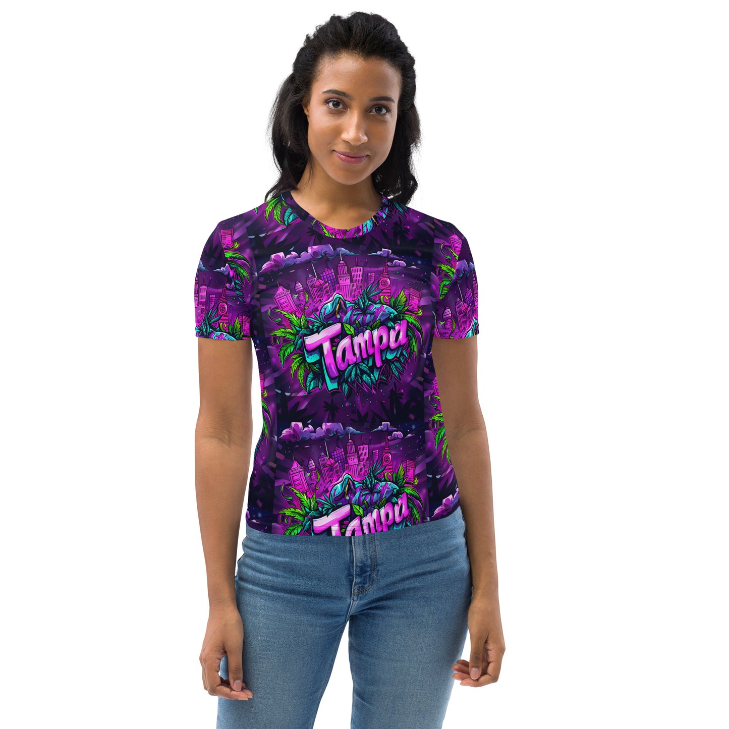"Tampa Florida" Weed T-shirt