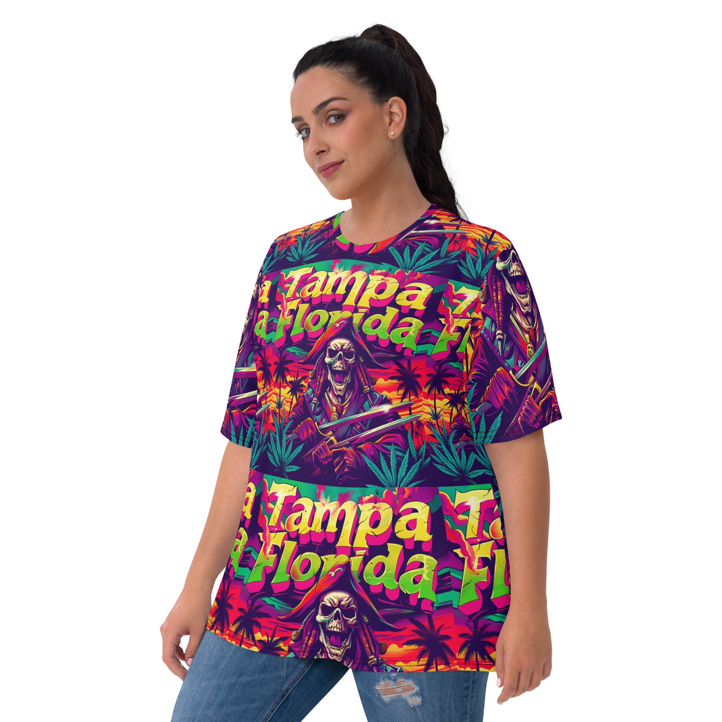 "Tampa Florida" Weed T-shirt
