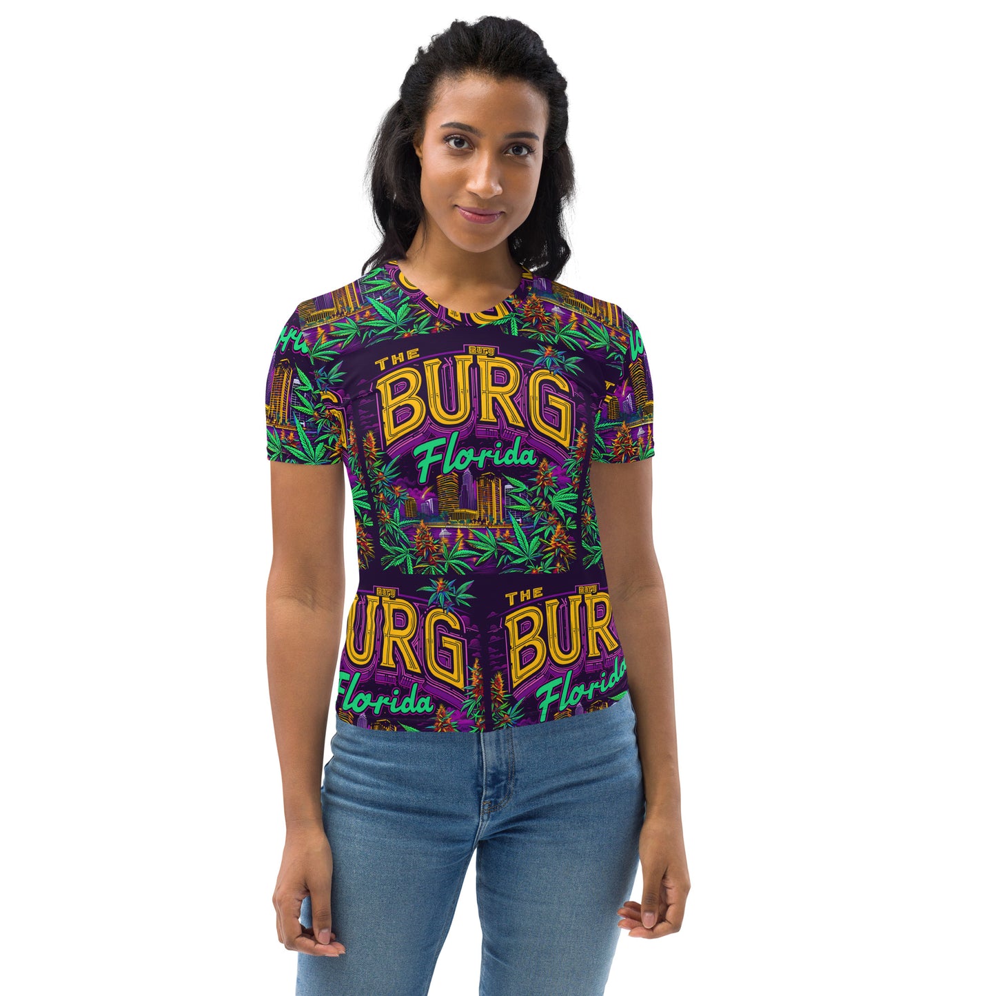 "The Burg Florida" Weed T-shirt