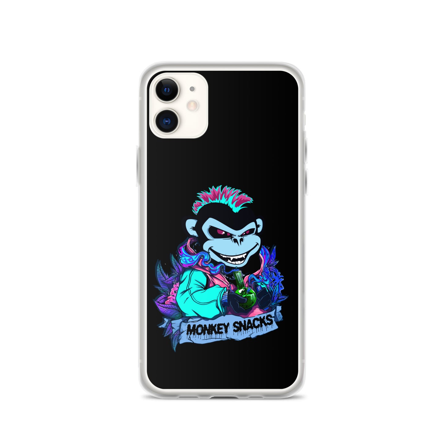 "Monkey Snacks" iPhone case