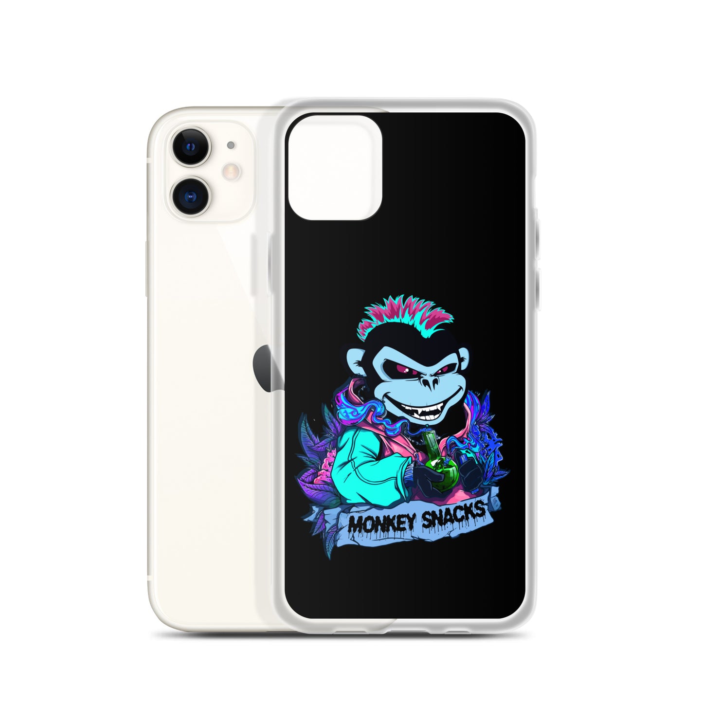 "Monkey Snacks" iPhone case