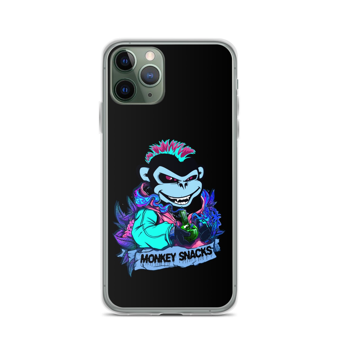 "Monkey Snacks" iPhone case
