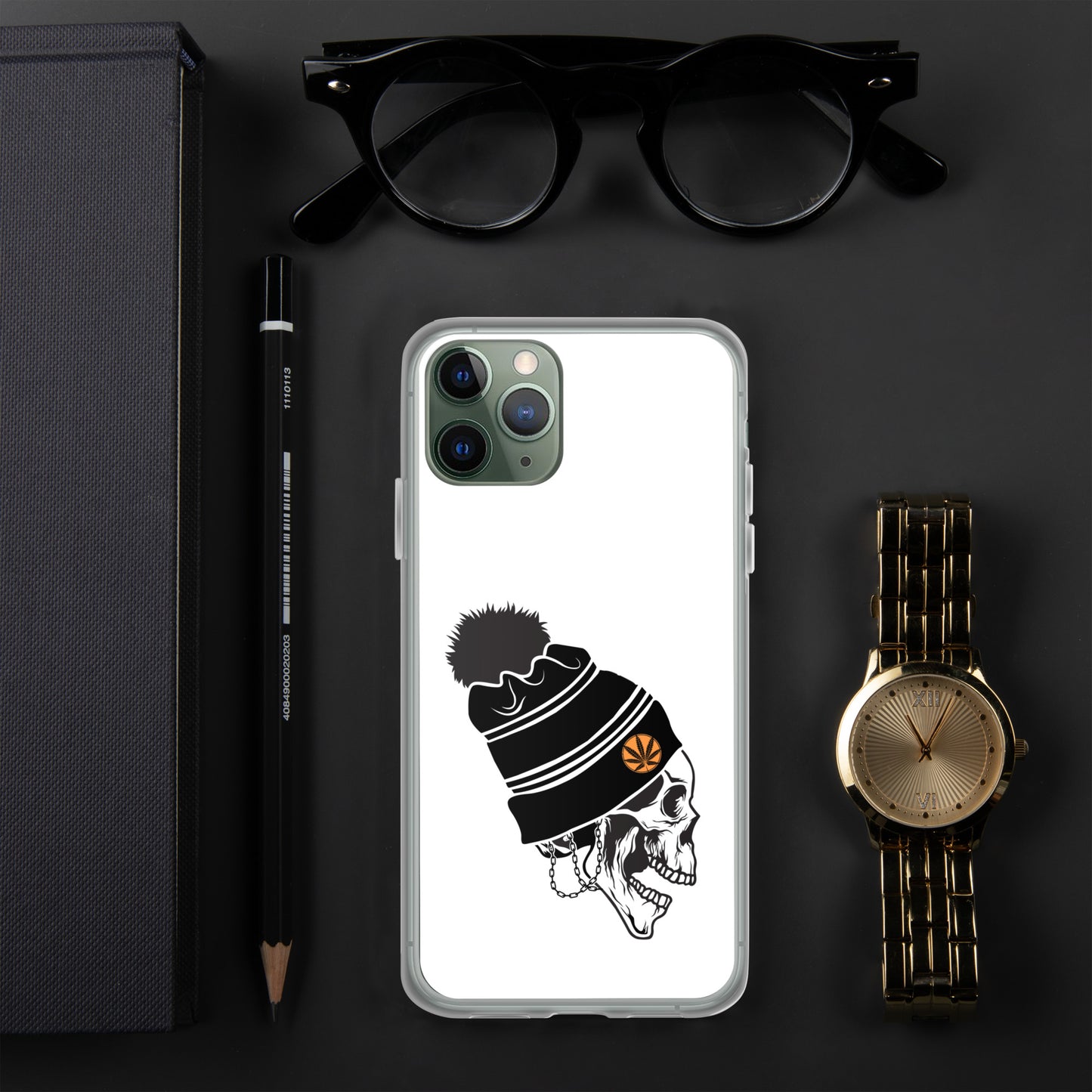 "Weed Skull" iPhone case