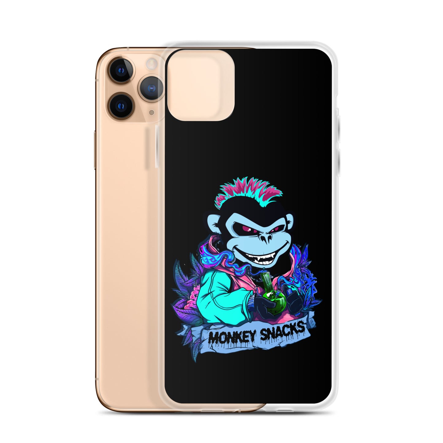 "Monkey Snacks" iPhone case