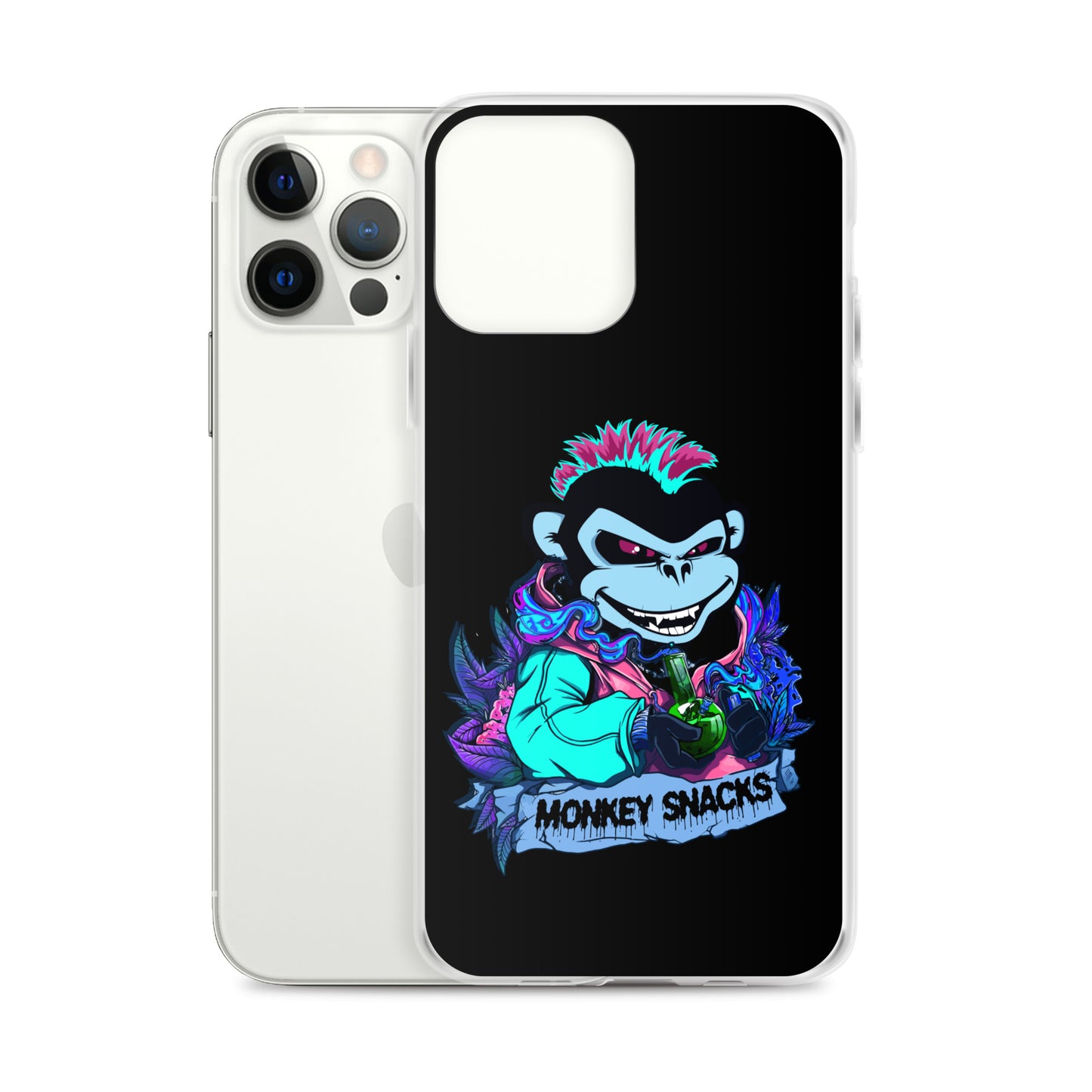 "Monkey Snacks" iPhone case