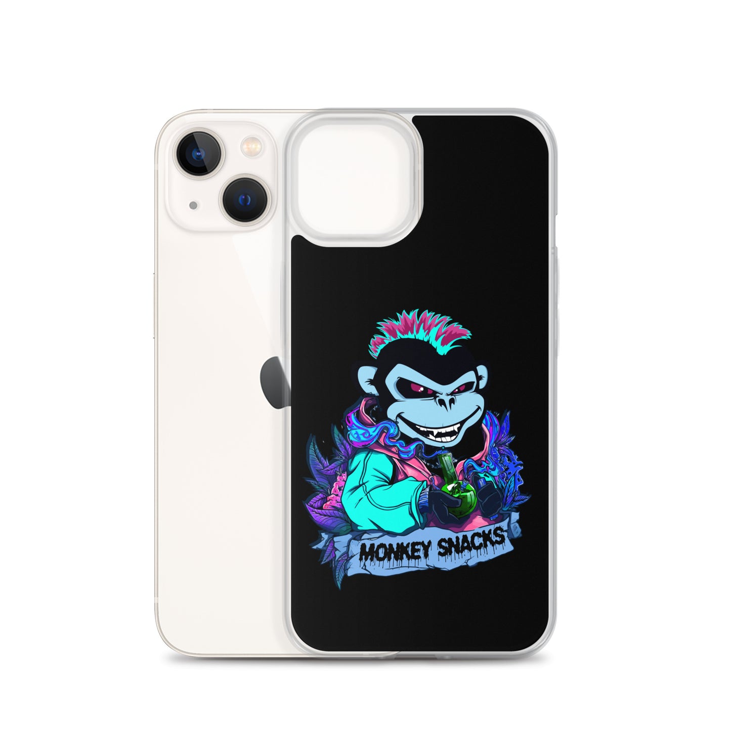 "Monkey Snacks" iPhone case