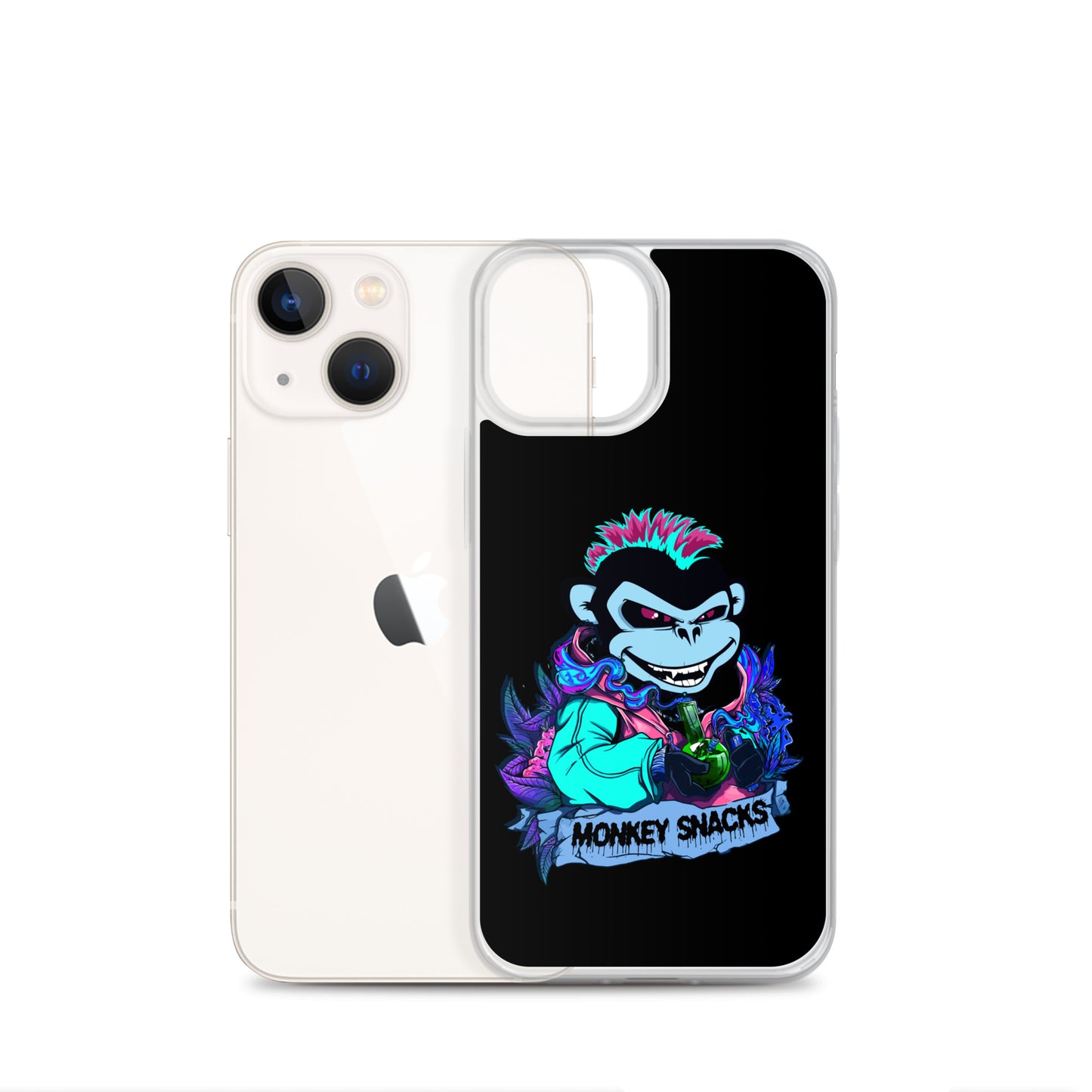 "Monkey Snacks" iPhone case
