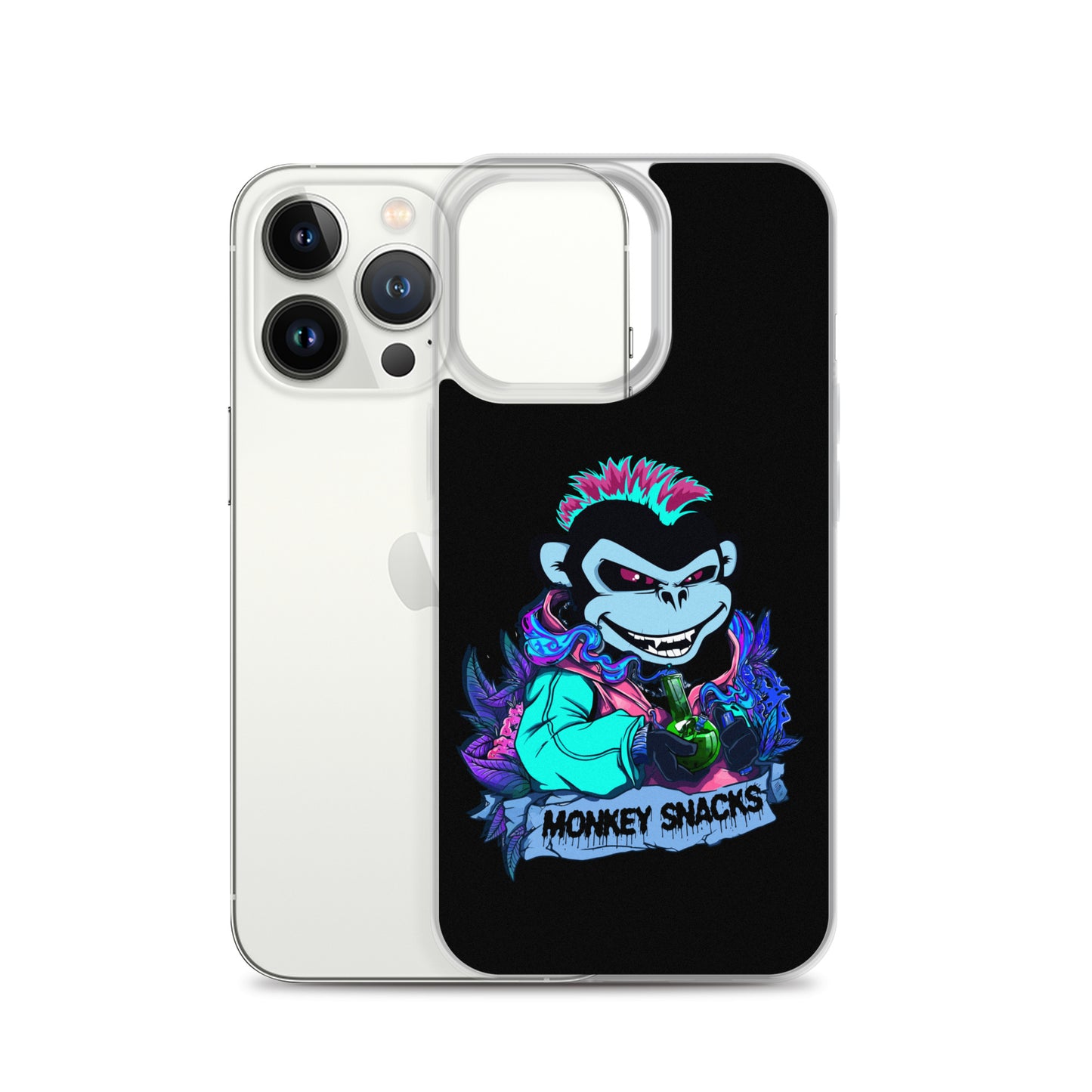 "Monkey Snacks" iPhone case