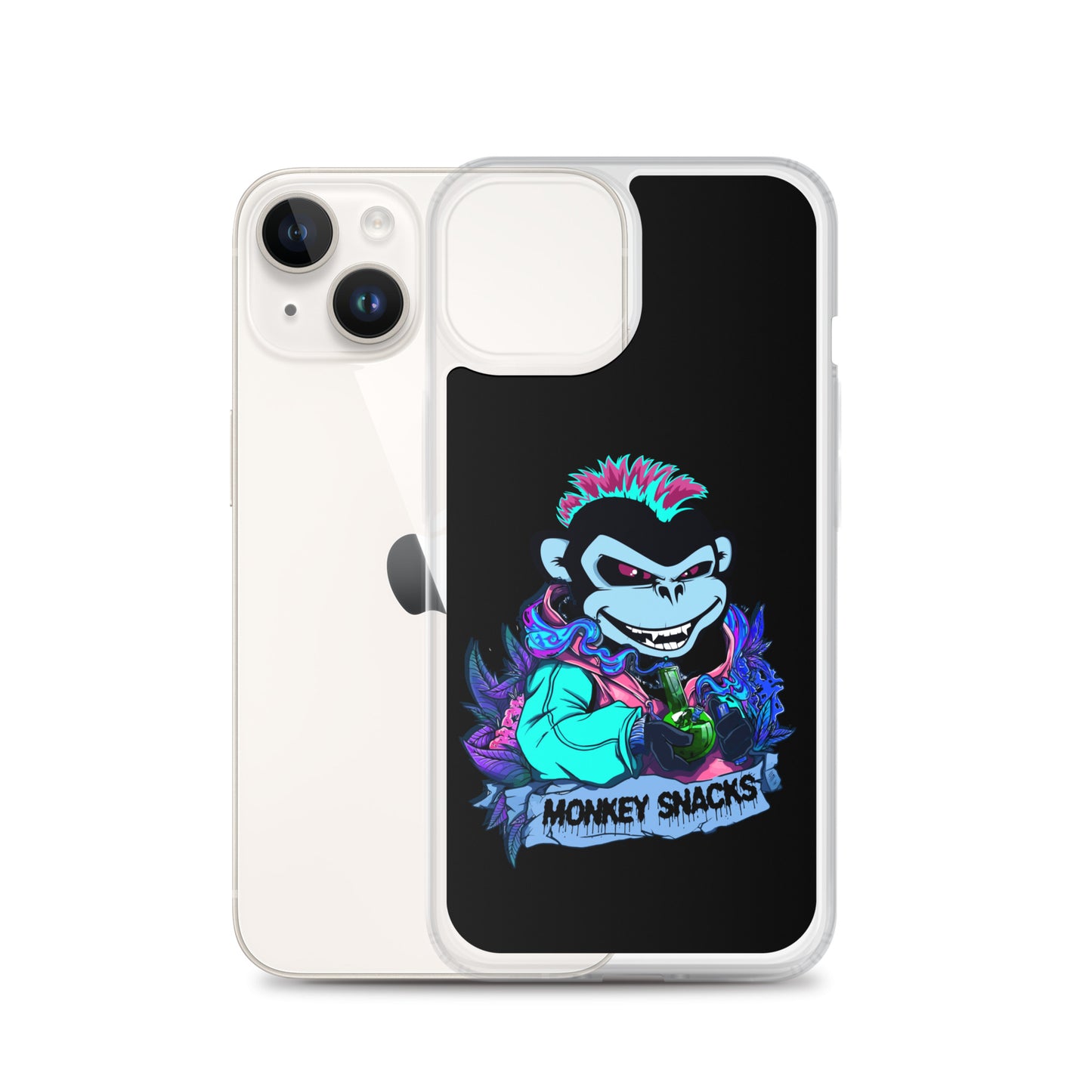 "Monkey Snacks" iPhone case