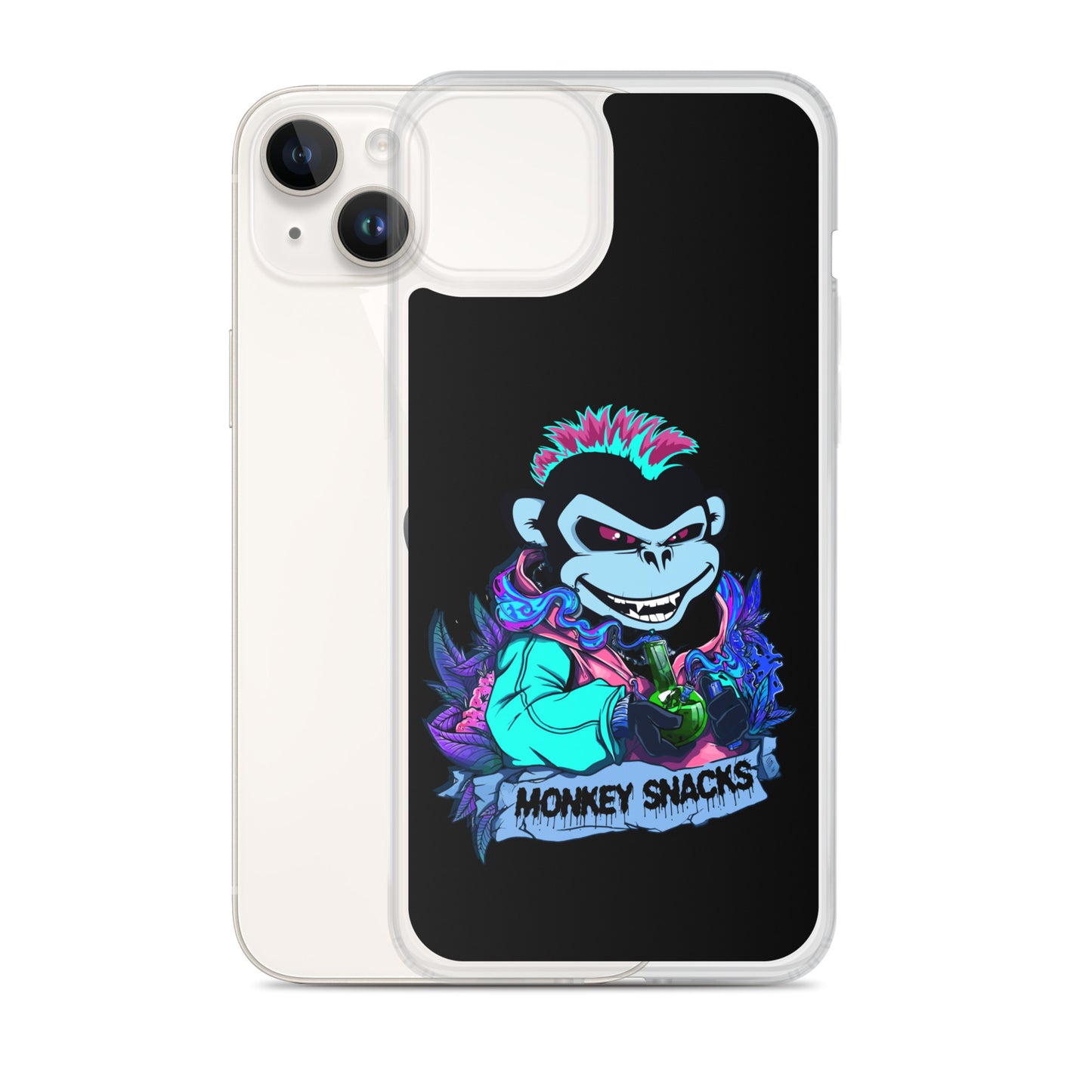 "Monkey Snacks" iPhone case