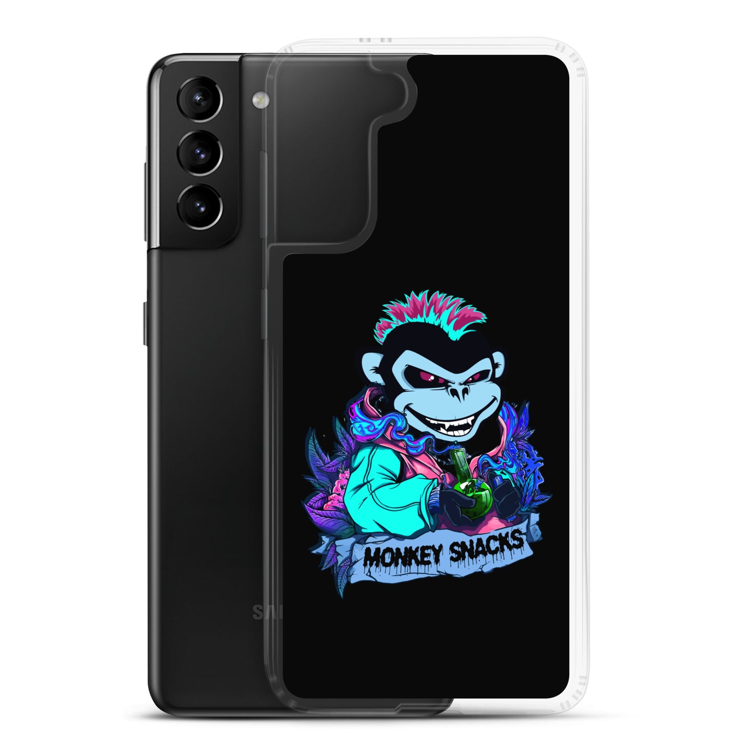 "Monkey Snacks" Samsung case