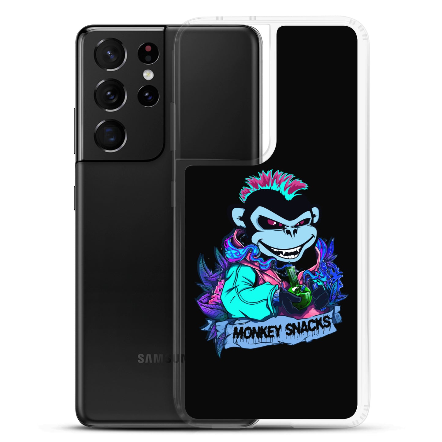 "Monkey Snacks" Samsung case