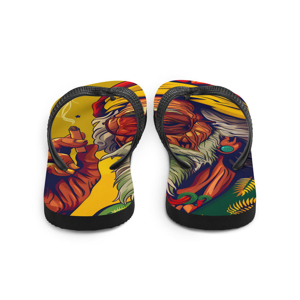 "Old Stoner" Flip-Flops