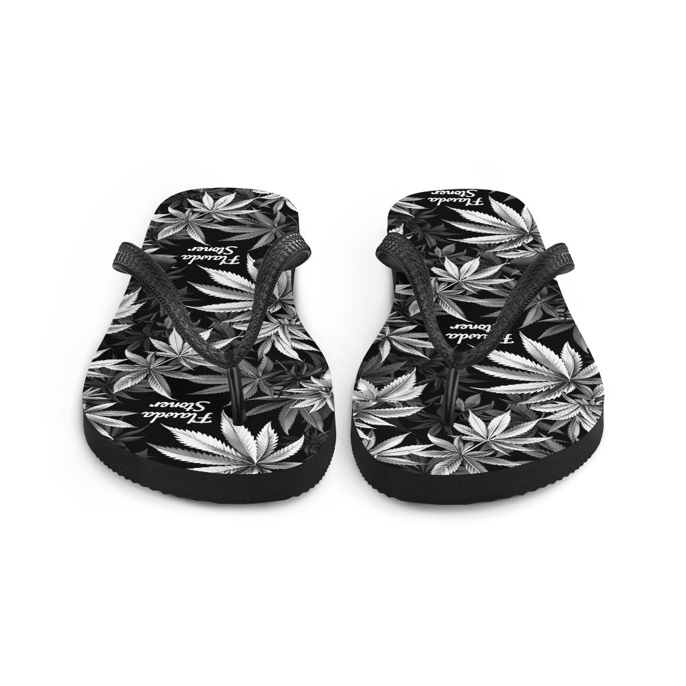 "Flawda Stoner" Flip-Flops