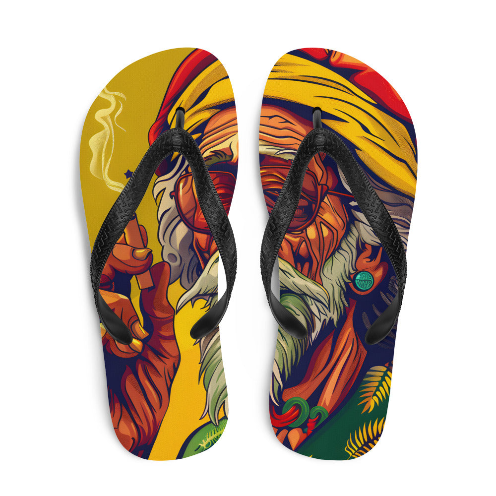 "Old Stoner" Flip-Flops