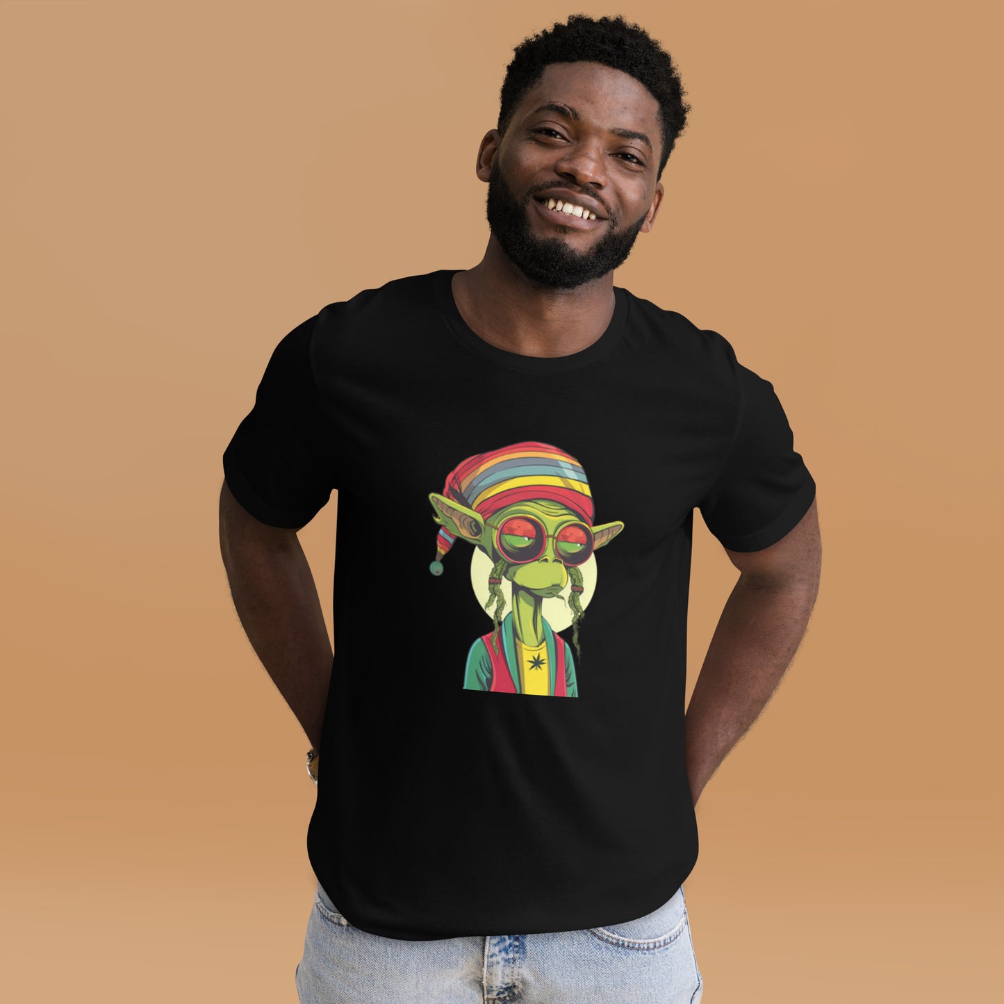 "Chill alien" Weed t-shirt
