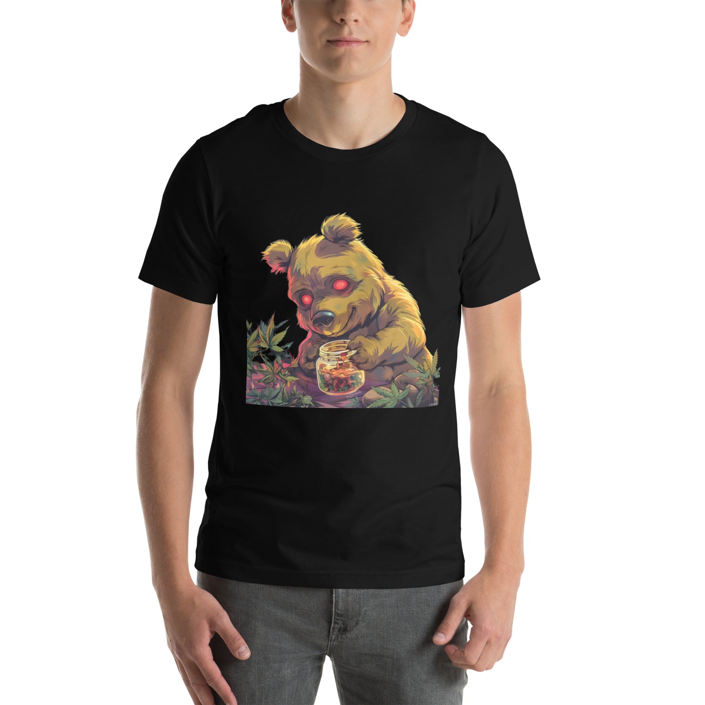"Stoned bear" Weed t-shirt
