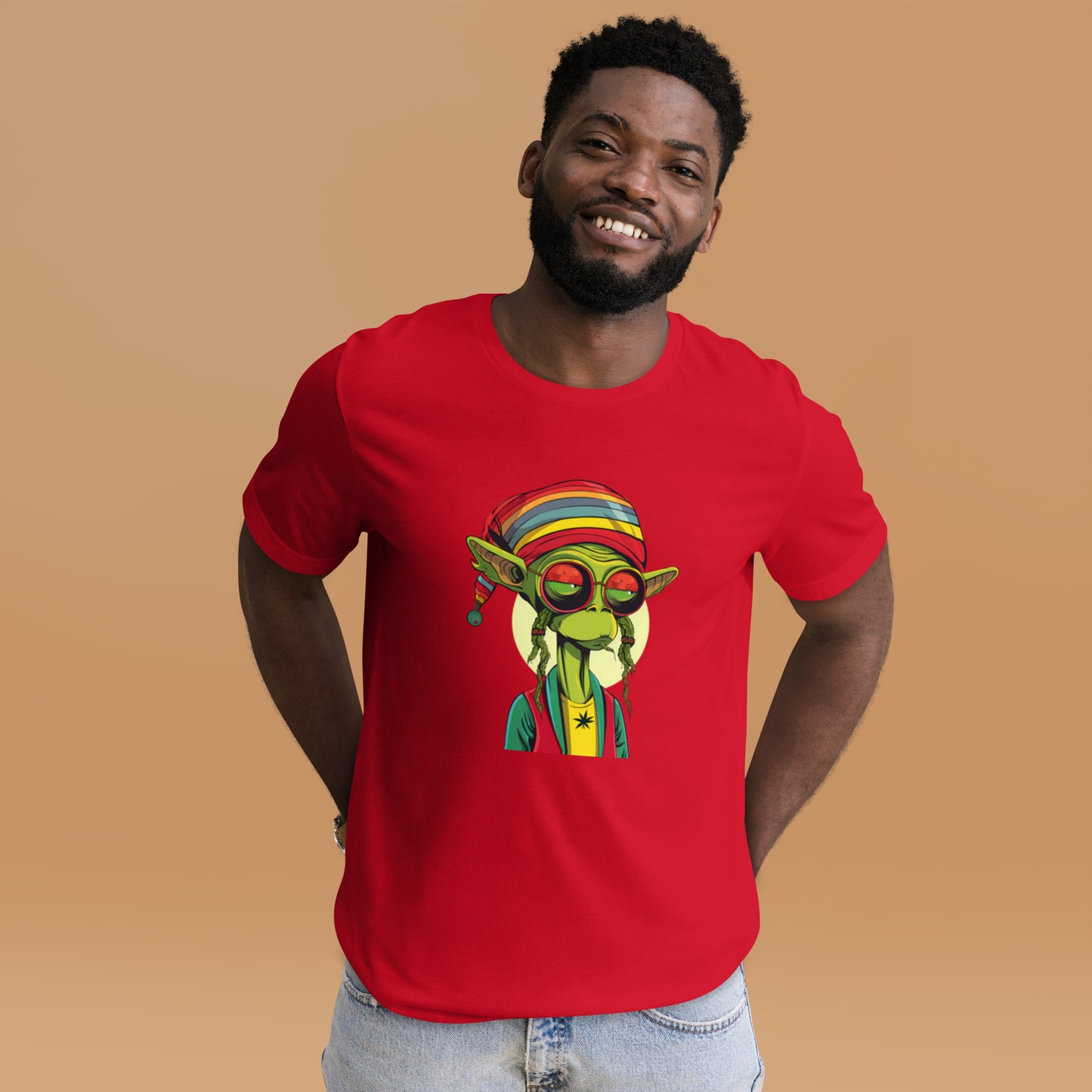 "Chill alien" Weed t-shirt