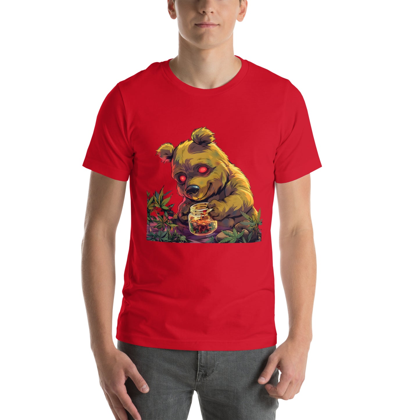 "Stoned bear" Weed t-shirt