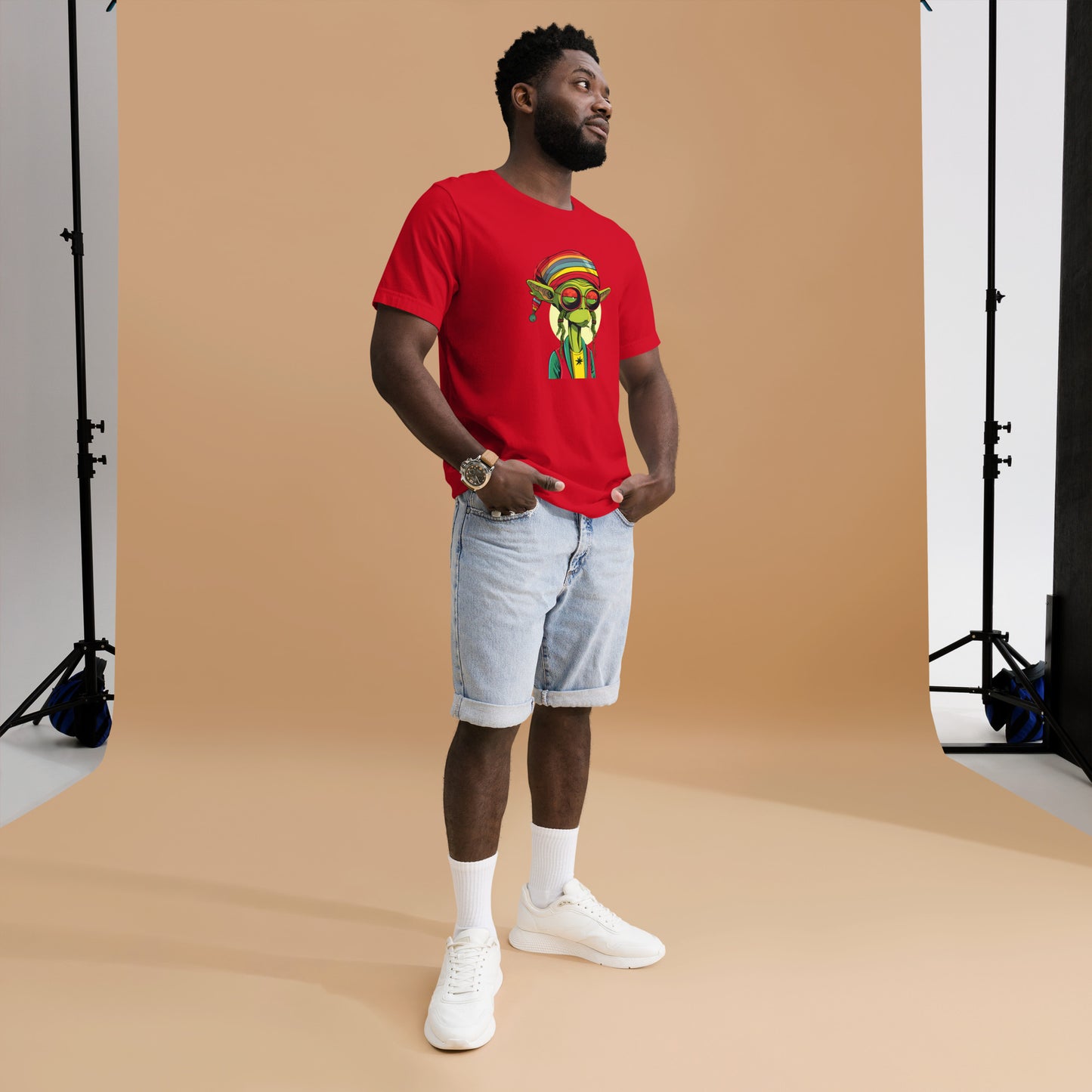 "Chill alien" Weed t-shirt