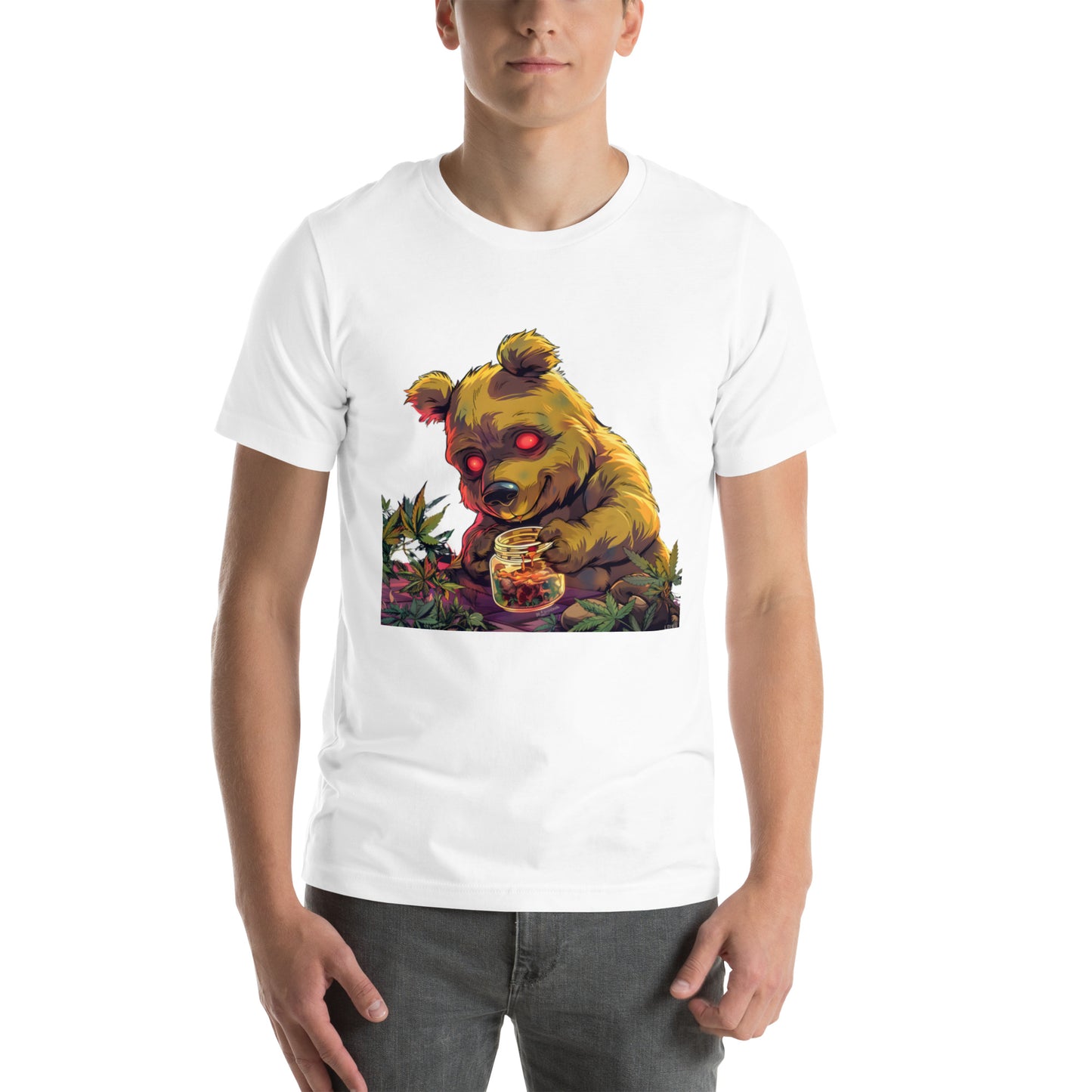"Stoned bear" Weed t-shirt