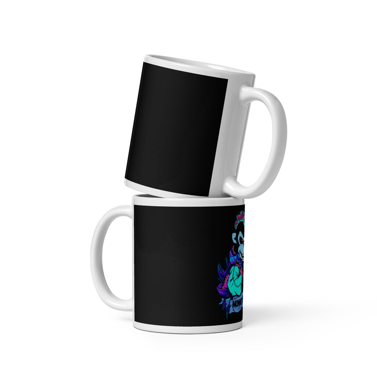 "Monkey Snacks" mug