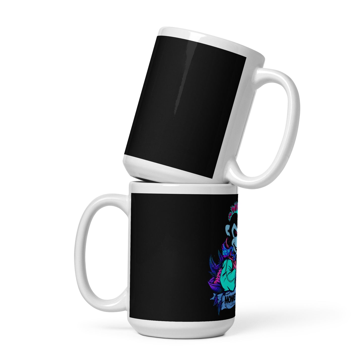 "Monkey Snacks" mug