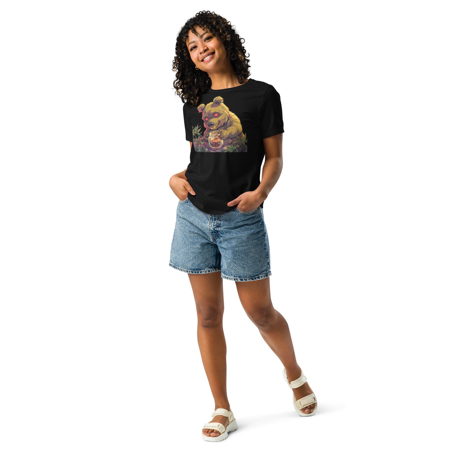 "Stoned bear" Weed T-Shirt