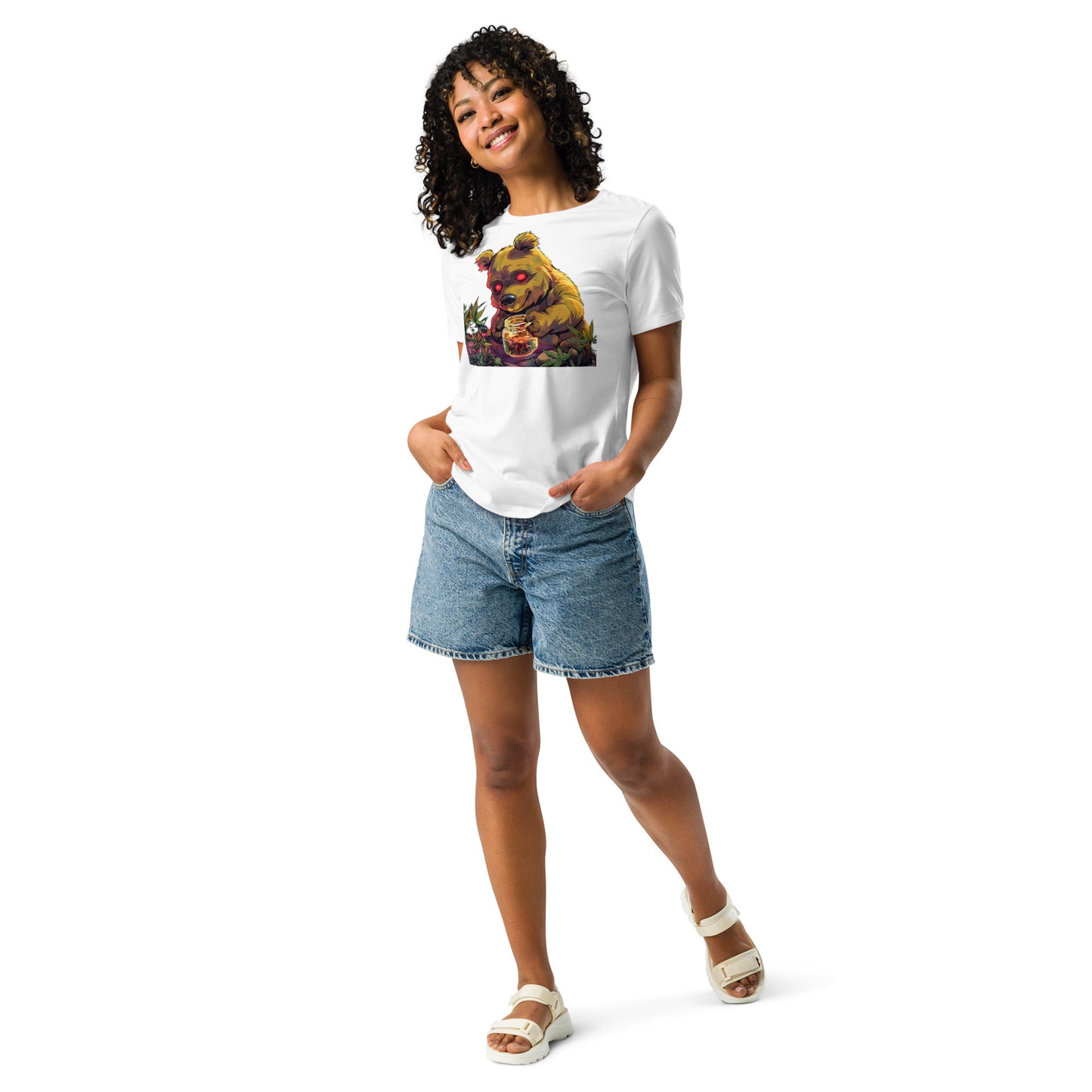"Stoned bear" Weed T-Shirt